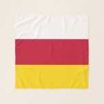 Nordossetien Flagga Sjal<br><div class="desc">Patriotisk flagga i Nordossetien Alania.</div>