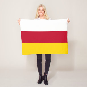 Nordossetiens flagga fleecefilt
