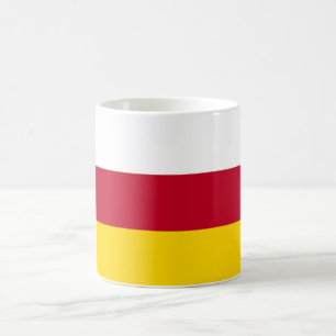 Nordossetiens flagga kaffemugg