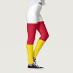 Nordossetiens flagga leggings<br><div class="desc">Nordossetien Alanias patriotiska flagga.</div>