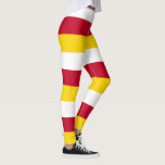 Nordossetiens flagga leggings<br><div class="desc">Nordossetien Alanias patriotiska flagga.</div>