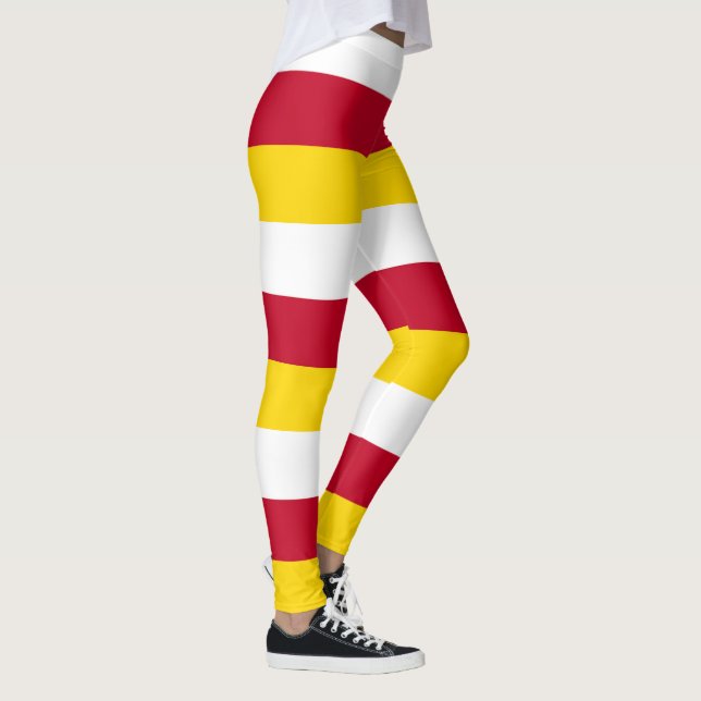 Nordossetiens flagga leggings (Höger)