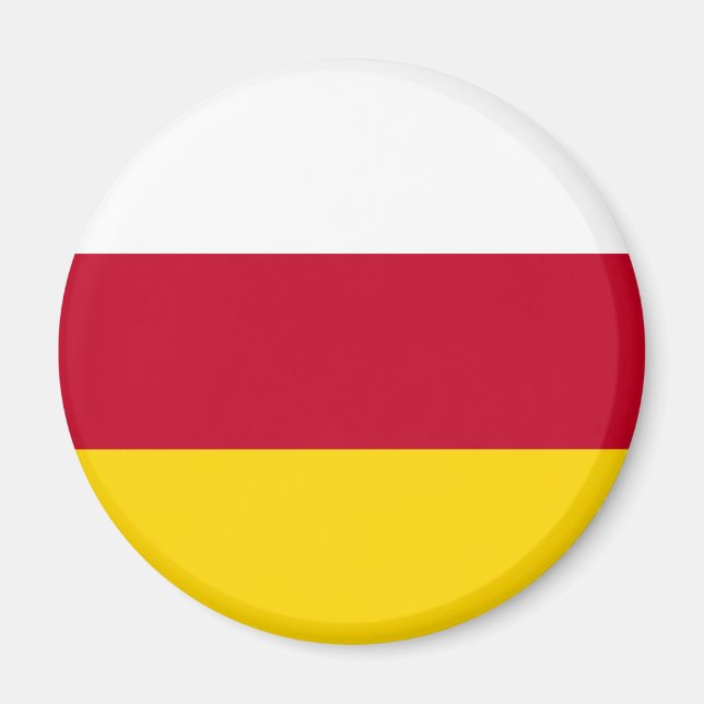 Nordossetiens flagga magnet (Framsidan)