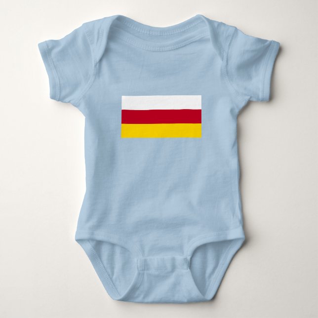 Nordossetiens flagga t shirt (Framsida)