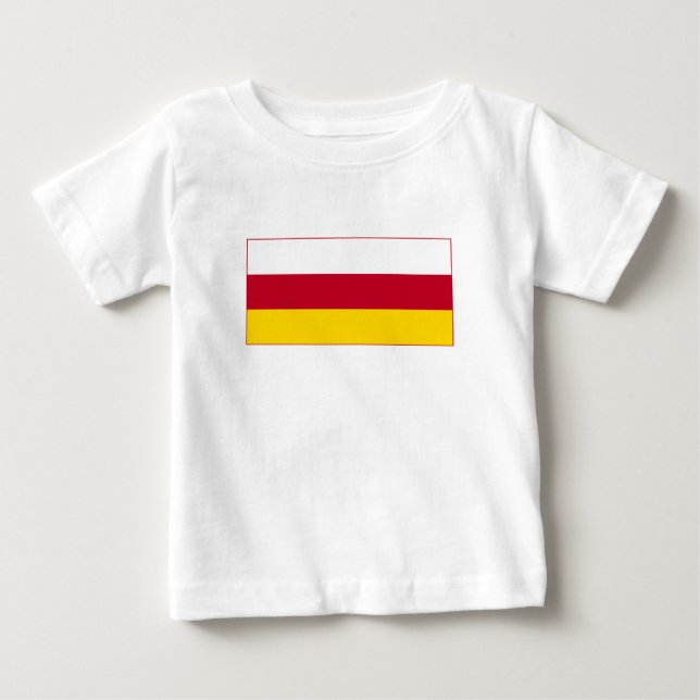 Nordossetiens flagga t shirt (Framsida)
