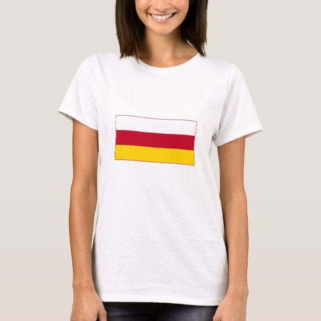 Nordossetiens flagga t shirt (Framsida)