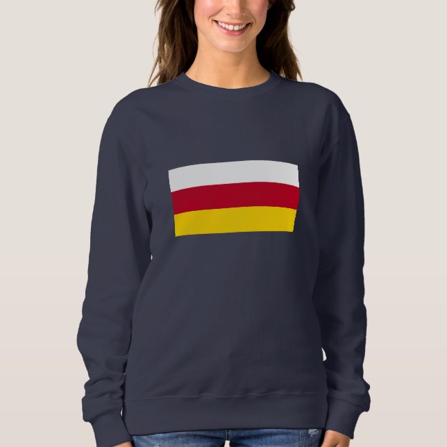 Nordossetiens flagga t shirt (Framsida)