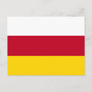 Nordossetiens flagga vykort