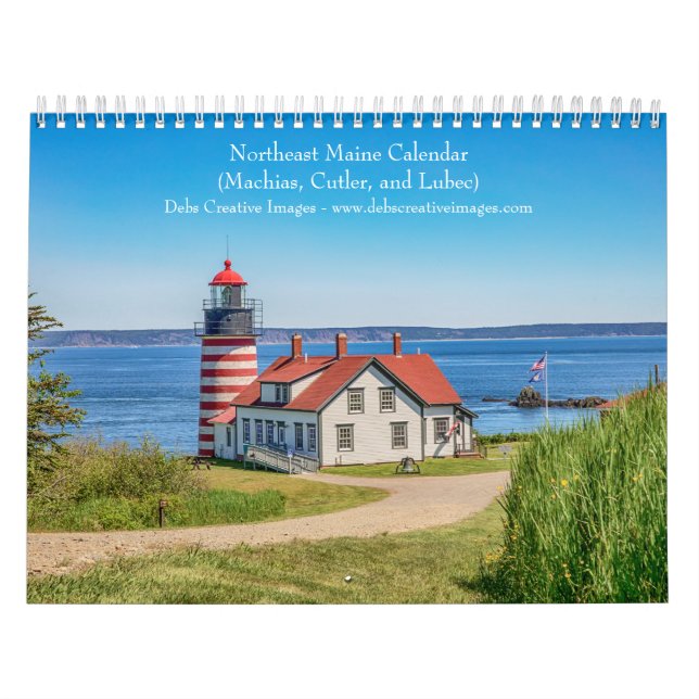 Nordost (Machias, Cutler, Lubec) 2026 Kalender (Omslag)