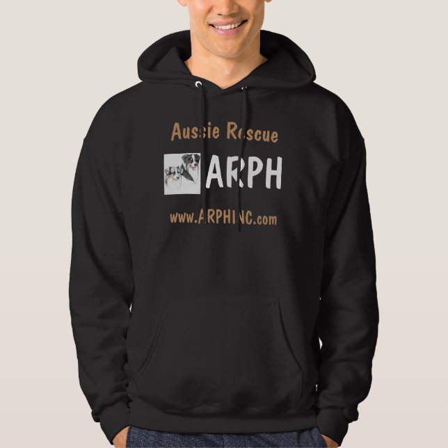 Nordostlig Aussie Posse för ARPH - mörk färgade Sweatshirt Med Luva (Framsida)