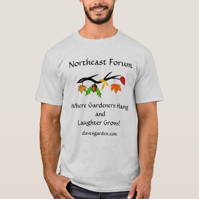 Nordostligt fora #2: laughteren växer t-shirt (Framsida)