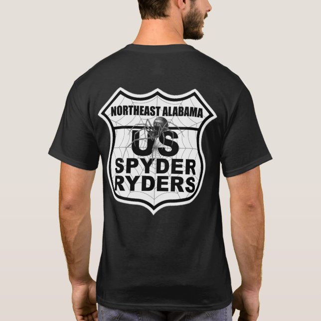 Nordöstra Alabama-kapitlet - Logotyp 2-sidig Pocke T Shirt (Baksida)