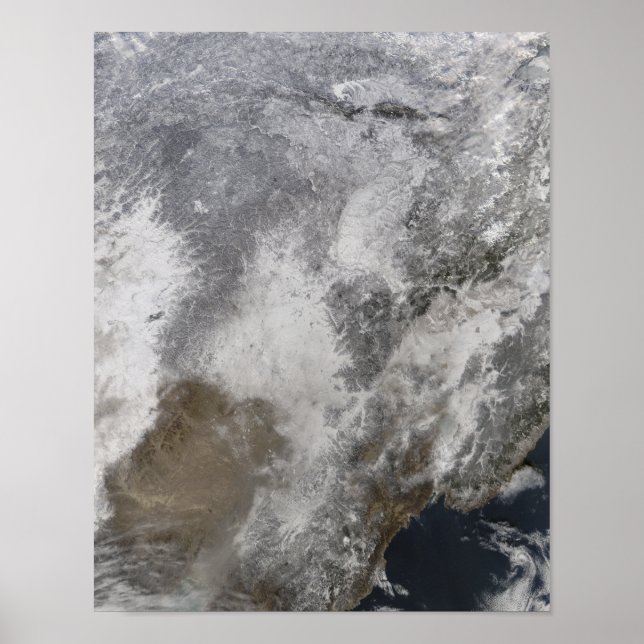 nordöstra Chinan Poster (Framsidan)