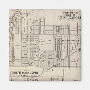 Nordöstra delen av Indianapolis Magnet