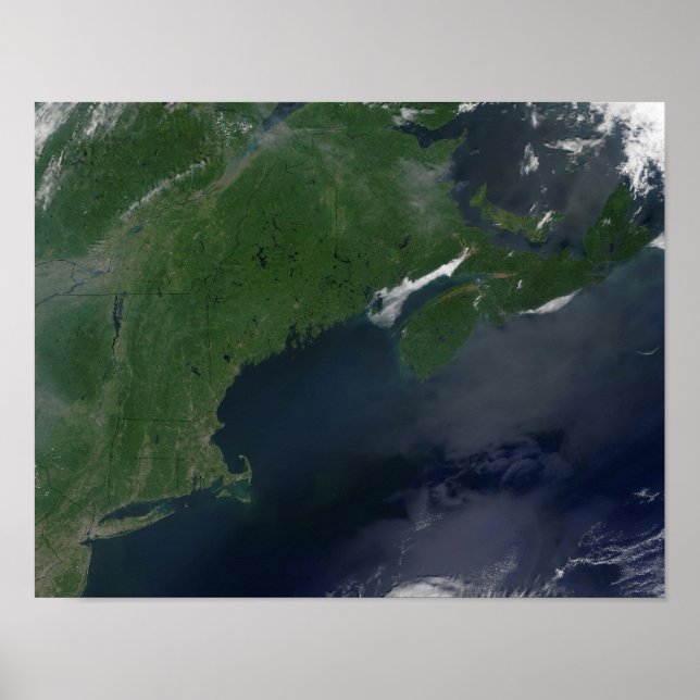 Nordöstra Förenade Stater och Kanada Poster (Framsidan)