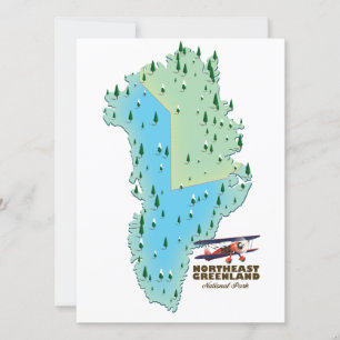 Nordöstra Grönlands nationalpark karta