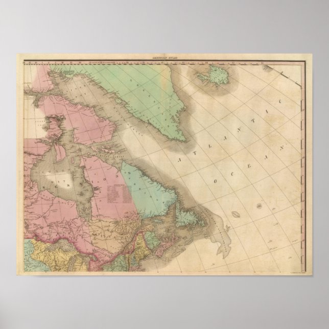 Nordöstra Nordamerika Poster (Framsidan)