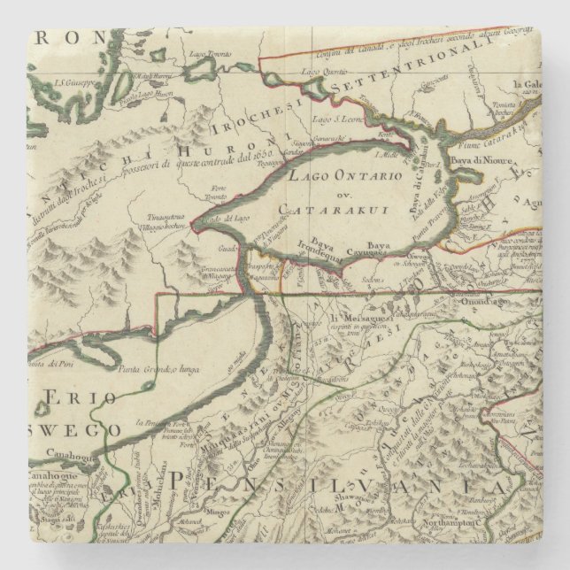 Nordöstra United States Stenunderlägg (Framsidan)