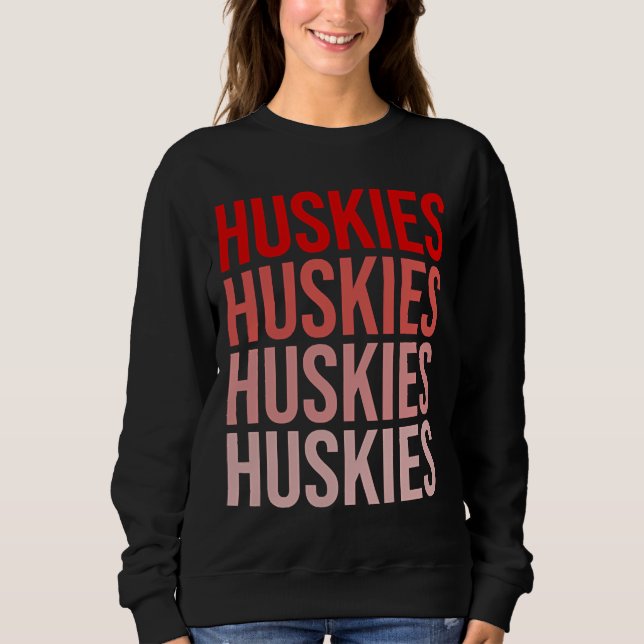 Nordöstra Universiteten Nu Huskies Boston T Shirt (Framsida)