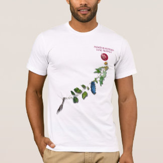 Nordöstra Vinetillförsel bemannar skjortan T-shirt