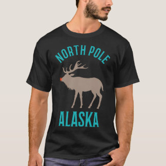 Nordpolen Alaska jul T Shirt