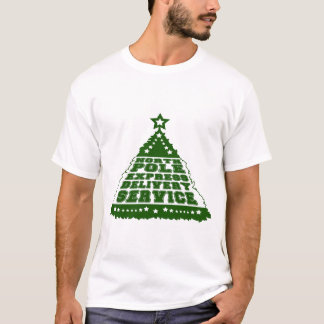 "Nordpolen Expressleveranstjänst" Festlig jul T Shirt