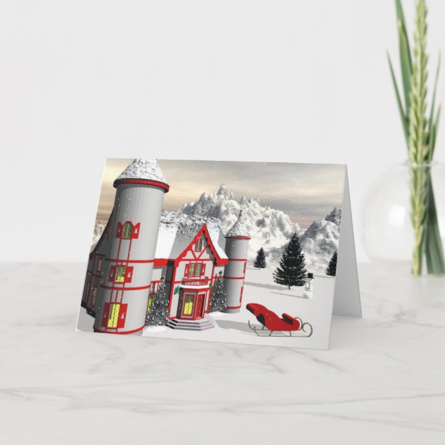 Nordpolen Helgkort (Framsida)