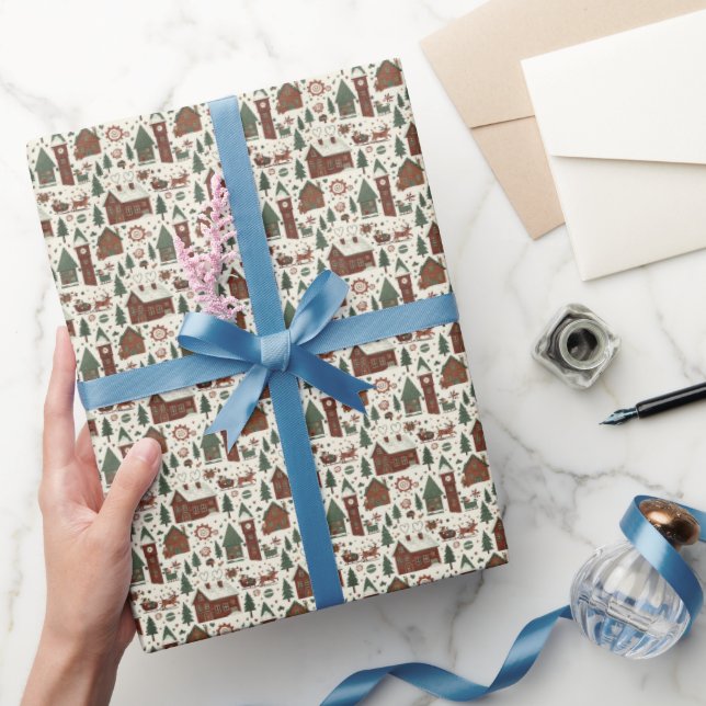Nordpolen Julstad  Presentpapper (Gifting)