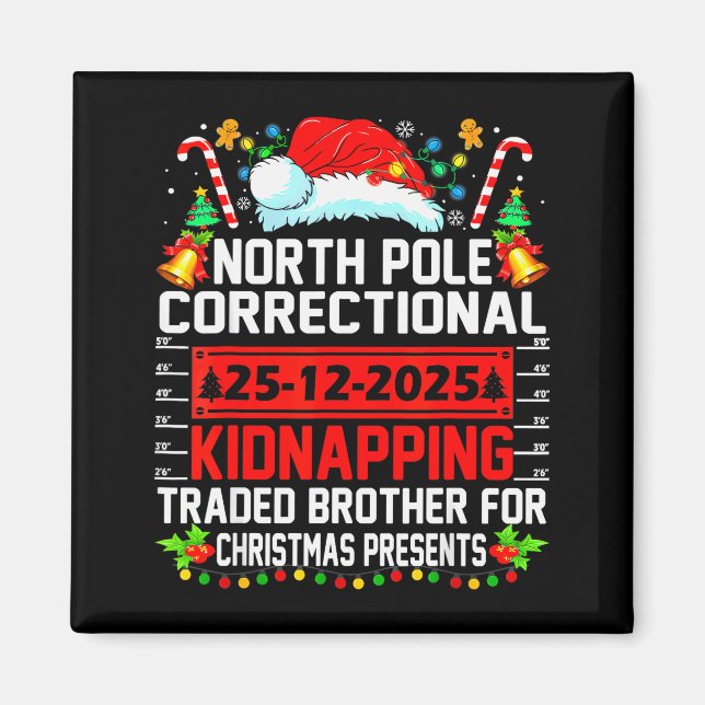 Nordpolen Kriminalvårdens julkidnappningshandel Magnet (Framsidan)