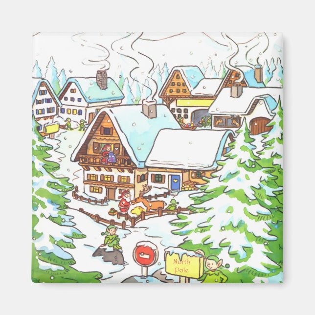 Nordpolen Magnet (Framsidan)