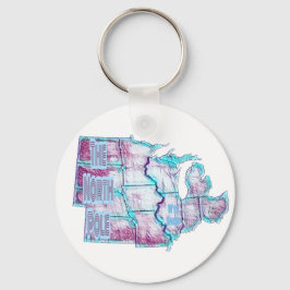 Nordpolen Nyckelring