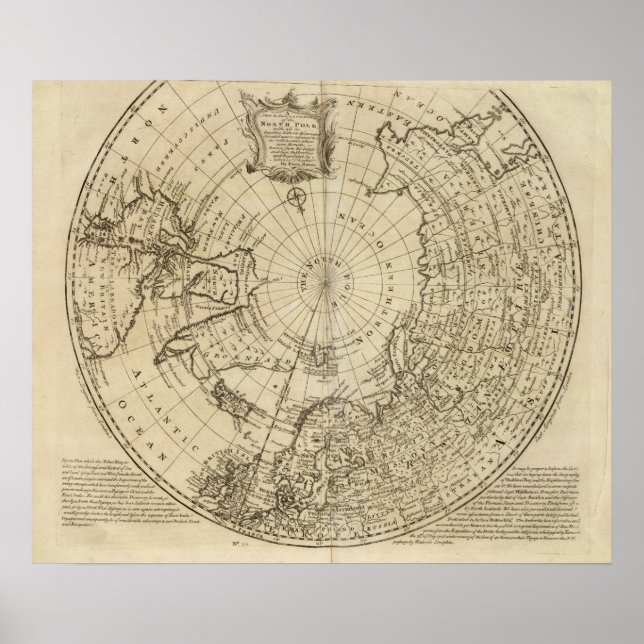 Nordpolen Poster (Framsidan)