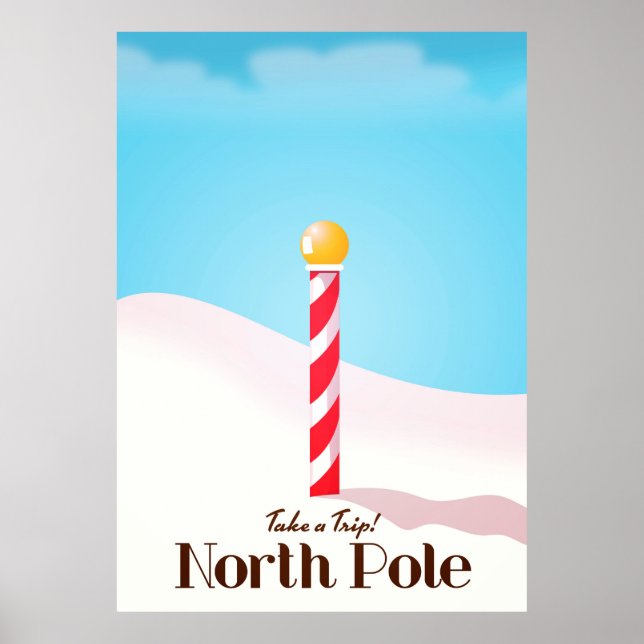 Nordpolen resposter poster (Framsidan)