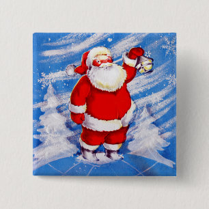 Nordpolen Santa Knapp