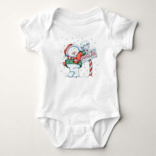 Nordpolen Snögubbe T Shirt