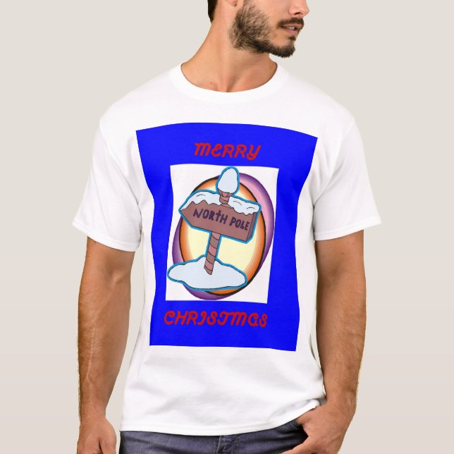 Nordpolen T Shirt (Framsida)