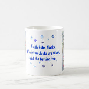 NordpolenChickadeemugg med text Kaffemugg