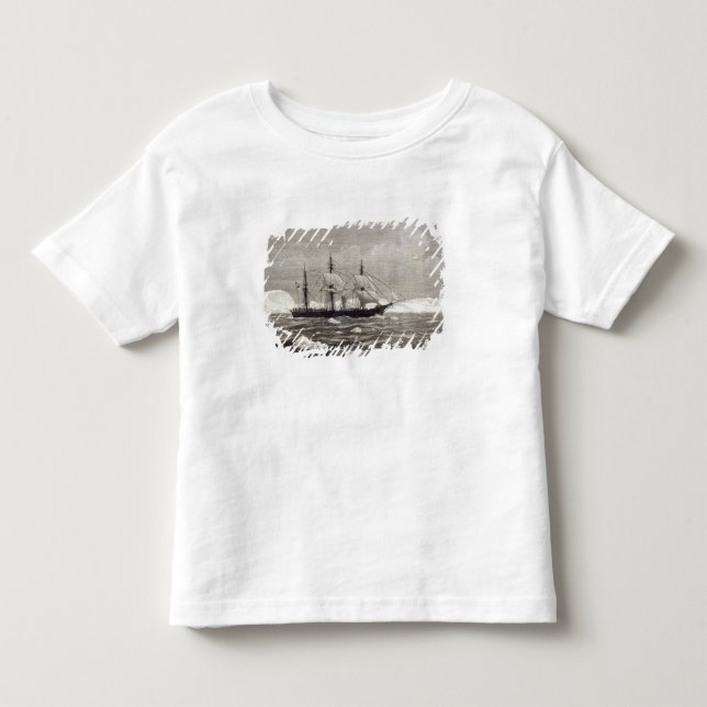 Nordpolenexpeditionen Tee Shirt (Framsida)