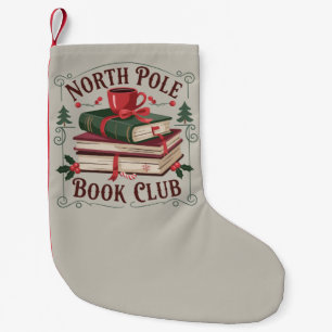 Nordpolens bokklubb bibliotekarie boksläsning liten julstrumpa