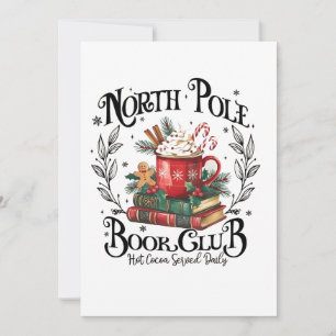 Nordpolens bokklubb Hot Cocoa jul Julkort