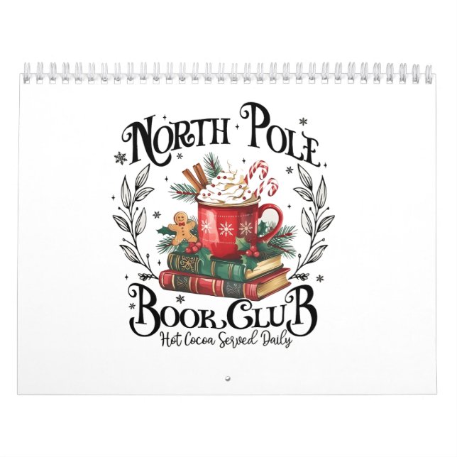 Nordpolens bokklubb Hot Cocoa jul  Kalender (Omslag)