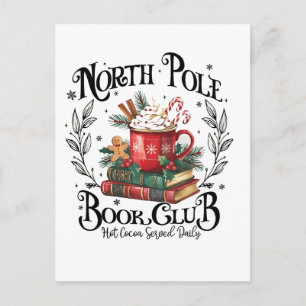 Nordpolens bokklubb Hot Cocoa jul Meddelande Vykort