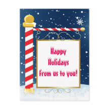 Nordpolens julkort - vykort