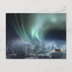 Nordpolens magi helg vykort