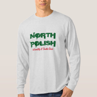 Nordpolens nationalitet jultomten lustig t shirt