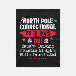 Nordpolskorrigering Dui Vight Driving Santa's Fleecefilt