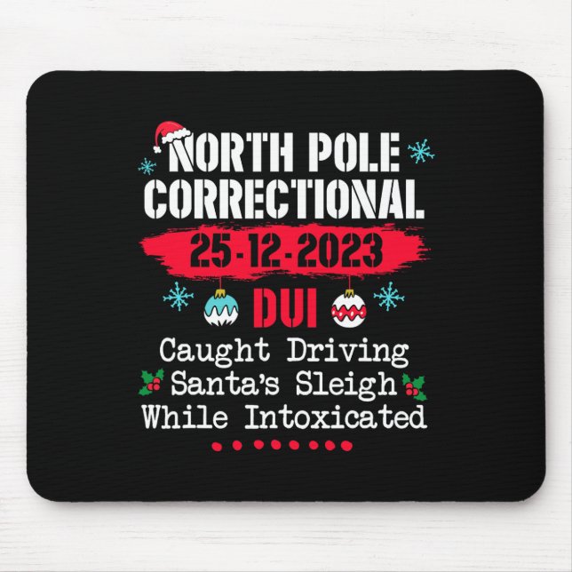 Nordpolskorrigering Dui Vight Driving Santa's Musmatta (Framsidan)