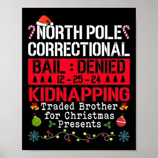 Nordpolskorrigering Kidnapping Traded Brother Poster (Framsidan)
