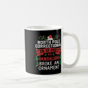 Nordpolskorrigeringsvandalism Fattig ett prydnadsf Kaffemugg