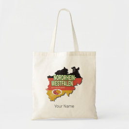 Nordrhein-Westfalen Tyskland Retro NRW Souvenir Tygkasse
